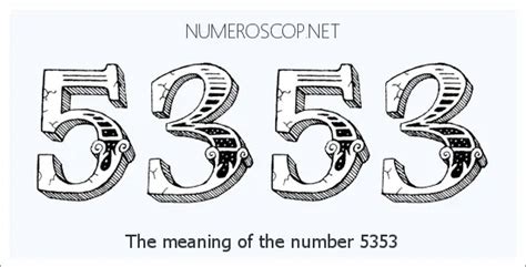 5353 4d|4D Number: 5353 .